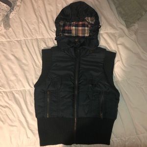 Gently Used Free People Hooded Vest